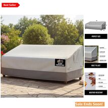 80-Inch Waterproof Heavy Duty Patio Sofa Cover with UV and Windproof Pro... - $113.80