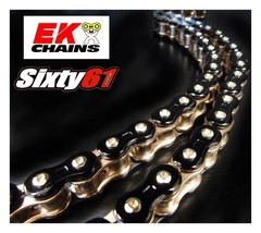 Black Gold EK MXR3D 520 MX Motorcycle Chain 150 Links Tensile Strength 8... - $145.00