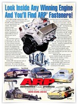 Automotive Racing Products ARP Fasteners Vintage 2000 Full Page Magazine Ad - $7.76