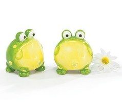 Toby The Toad Frog Salt And Pepper Shakers For Kit - £23.12 GBP