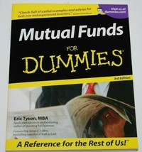 Mutual Funds for Dummies Eric Tyson 2001 Paperback - £2.03 GBP