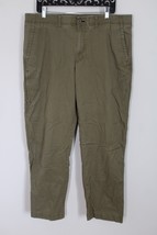 LL Bean 38x32 Green Classic Fit Stonecoast Extra-Soft Stretch Chino Pant... - $25.64