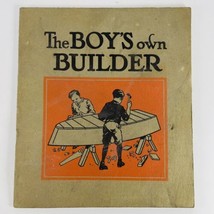 The Boy&#39;s Own Builder How To Design Booklet 1918 Arkansas Soft Pine Bureau VTG - $63.65