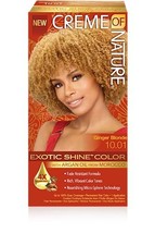 Exotic Shine Hair Color by Creme of Nature, 7.3 Medium Warm Brown, with ... - $221.25 MXN+