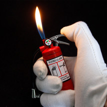 Creative Fire Extinguisher Shaped Lighter, Butane Free - £11.79 GBP