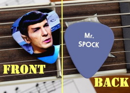 Set of 3 Star Trek TOS Mr. Spock premium Promo Guitar Pick Pic - £6.12 GBP