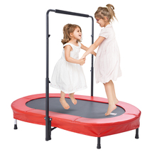 VEVOR Kids Trampoline, 56x36 inch Trampoline, Foldable Trampoline Handle... - $1,368.73 MXN