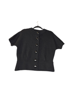 Style &amp; Co Petite Womens Small Cardigan Sweater Top Wool Blend Button Up... - $12.36