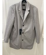 BYLT Men’s Heather Grey Performance Coastal Overcoat/Blazer. Medium New ... - $170.00