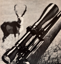 1969 Weaver Scopes K Model Advertisement Hunting Firearms Supply Vintage... - $366.58 MXN