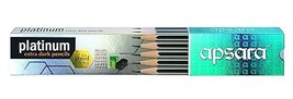 Apsara Platinum Extra Dark Pencils - Pack of 10 - $437.71 MXN