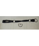 Coach REPLACEMENT Strap Black Patent Leather Silver Tone Hardware - $24.74