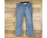Levi Strauss Signature Jeans Womens Misses Size 14 Short Blue Denim Boot... - $11.38