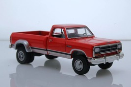 1989 Red Dodge Ram D-350 1st Generation Dually Truck 1:64 Scale Diecast Model - $31.79