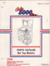 5000 Plus Bar Top Slot Machine Original Parts Catalog 1988 Vintage - £13.63 GBP