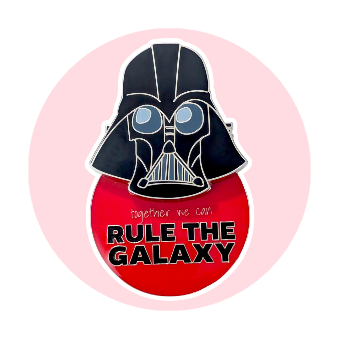 Star Wars Disney Pin: Darth Vader Rule the Galaxy Slider  - $29.90