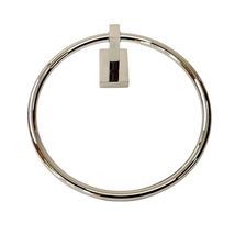 Signature Hardware 353692 Helsinki 7-1/2&quot; Wall-Mounted Towel Ring - Chrome - $33.90