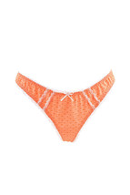 L&#39;agent By Agent Provocateur Womens Thongs Elastic Polka Dot Orange S - £30.90 GBP