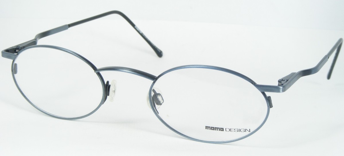 MOMO DESIGN MV 03 307 ANTIQUE STONE BLUE EYEGLASSES GLASSES 47-21/18-135... - $136.49