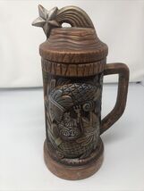 Vintage Ceramic Pisces Beer Stein 9” Long - $14.85