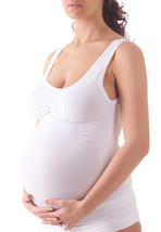 Débardeur Féminin Maternité Épaule Large en Microfibre Bellissima M001 Élastique - £9.41 GBP