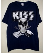 Kiss Concert Tour T Shirt Vintage 2013 Monster Tour Australia Size X-Large - $3,135.94 MXN