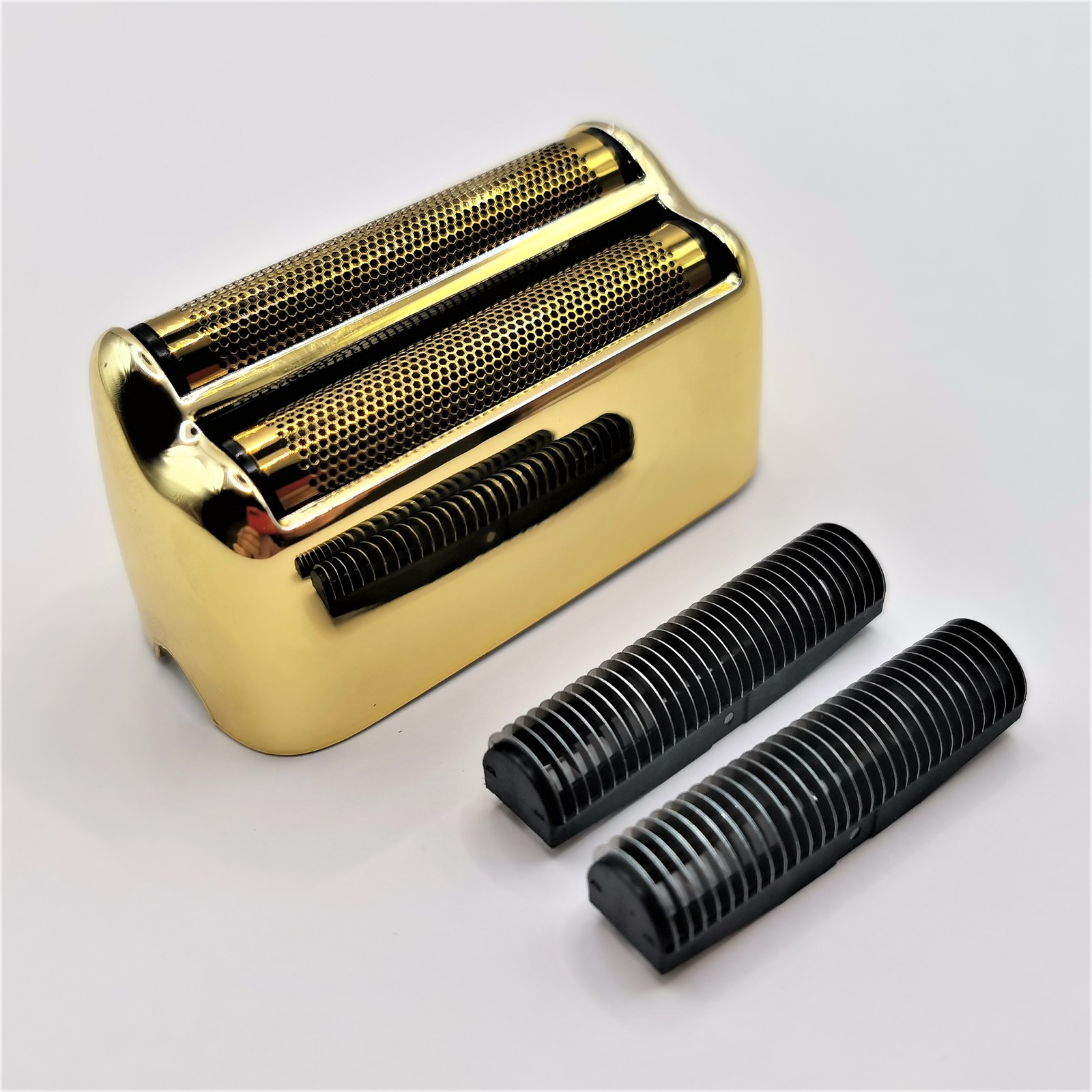 for babyliss pro replacement foil & 2x blades for foilfx02 shaver #fxrf2g gold