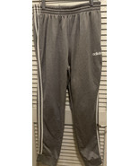 Adidas Sweatpants Pockets Clima Warm M Gray Workout Running Joggers Mens - $25.97 CAD