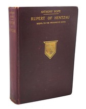 Anthony Hope RUPERT OF HENTZAU From the Memoirs of Fritz Von Tarlenheim 1st Edit - £85.87 GBP