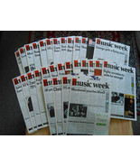 MUSIC WEEK MAGAZINES (50 ISSUES OF 1996) SINGLES ALBUM CHARTS NEW RELEAS... - £1,295.88 GBP