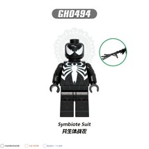Marvel Spider-man (Symbiote suit) GH0494 Custom Minifigures - £1.80 GBP