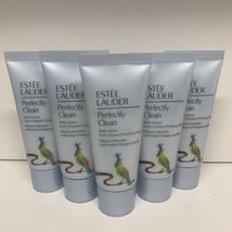 5 lot Estee Lauder Perfectly Clean MultiAction Foam Cleanser/Purifying M... - £23.94 GBP