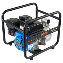 VEVOR Gasoline Powered Trash Pump, 2 in, 6.5HP132GPM 4-Stroke Engine Wat... - $187.99