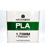 HATCHBOX PLA 1.75 mm 3D Printer Filament in Green, 1kg Spool - NEW - £15.55 GBP