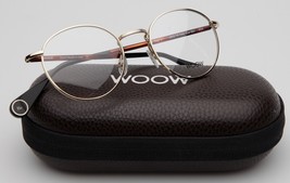 New Woow Be You 1 Col 901 Gold Eyeglasses 48-19-144 B43mm - £169.33 GBP