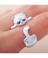 Express Your Love for Cats: Stylish Metal Cat Ring for Cat Enthusiasts - $15.98 CAD