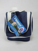 INSULATED SOFT SIDED LUNCH BOX THE FRIDGE LUNCH PLUS NEW NAVY BLUE - £6.56 GBP