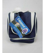 INSULATED SOFT SIDED LUNCH BOX THE FRIDGE LUNCH PLUS NEW NAVY BLUE - $11.38 CAD
