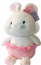 Ganz Ballerina Bunny Rabbit 15” Plush Pink Tu Tu NWT - £18.31 GBP