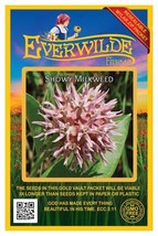 1 Oz Showy Milkweed Wildflower Seeds - Everwilde Farms Mylar Seed Packet - £23.80 GBP