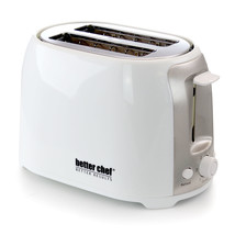 Better Chef Cool Touch Wide-Slot Toaster- White - $46.26