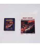 Atari Night Driver (Atari 2600, 1978) Cartridge with Manual - $173.22 MXN