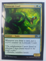 Lorescale Coatl Magic The Gathering Core Set 2021 Snake 221 MTG M21 - $1.84