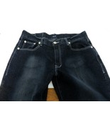 Denim Capris Jeans BOGARI Cropped Dark Wash Women&#39;s Premium Indigo Blue ... - $18.26