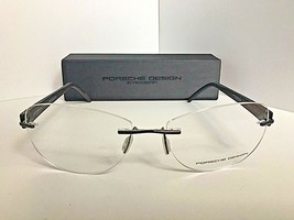 New Porsche Design P 8209 P8209 D 55mm Rx Rimless Eyeglasses Frame Italy - £151.32 GBP