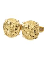 Emis Antico Oro Moneta Re-Strike 18k Oro Giallo Gemelli Set - $81,353.56 MXN