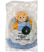 Hallmark Vintage 1970s Angel  Code QX1621 Yarn Christmas Ornament - NEW/... - €12,88 EUR