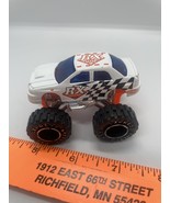 Motion Super White & Orange Racing Monster Jam Truck - $6.13