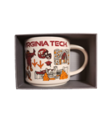 VIRGINIA TECH Starbucks Been There Series Campus Collection Ceramic Coffee Mug - $98.63 CAD