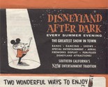 Vintage Disneyland ephemera maps pamphlets Tom Sawyer, Summer Hours 1950... - $75.00